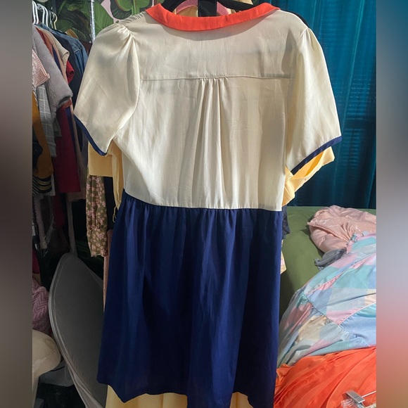 Peter Pan Collar Shirt Dress Dear Creatures - Picture 3 of 3